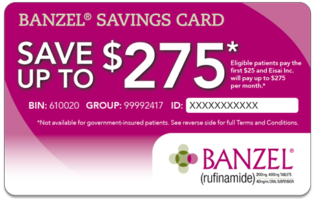 Banzel Savings Card